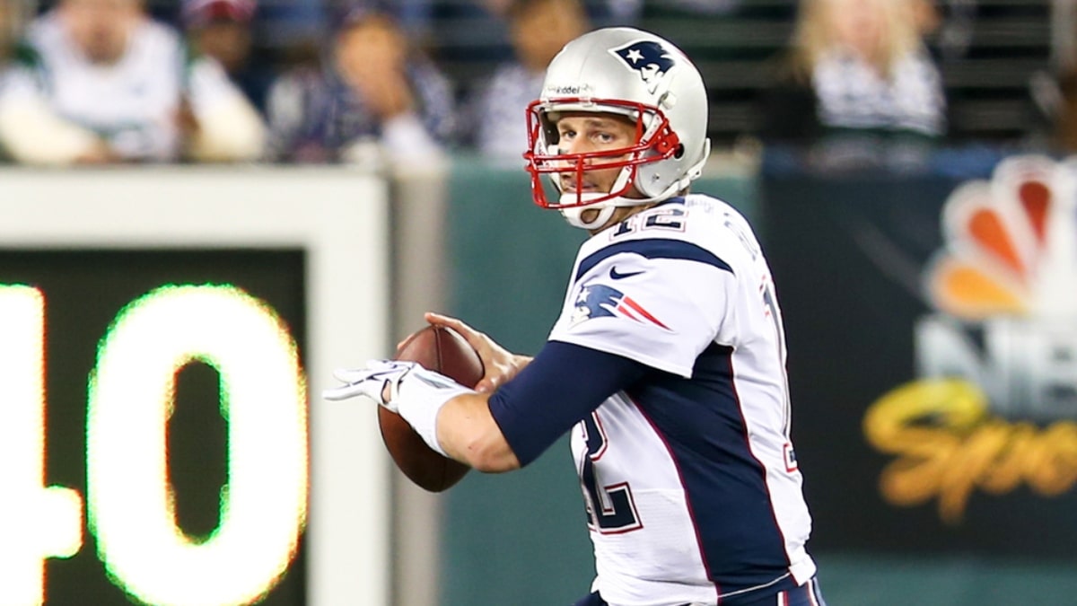 Tom Brady of the New England Patriots