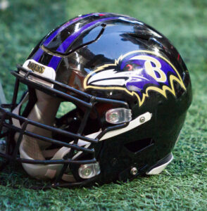 Baltimore Ravens helmet