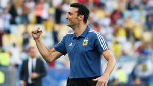 Argentina's Lionel Scaloni