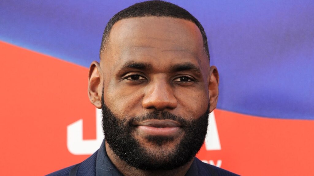 LA Lakers NBA player LeBron James