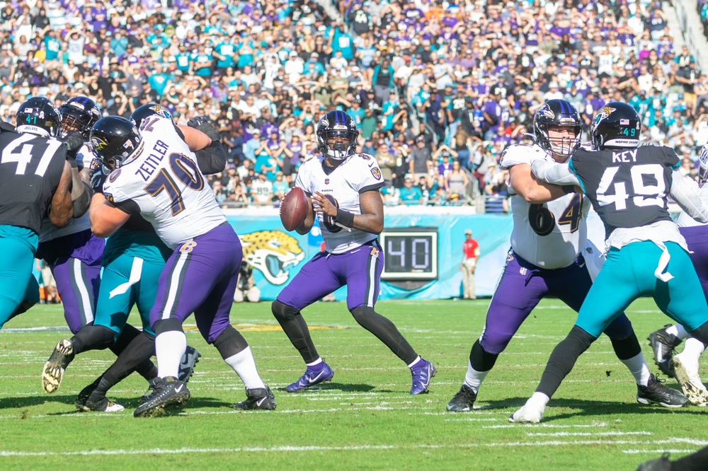 Baltimore Ravens' Lamar Jackson