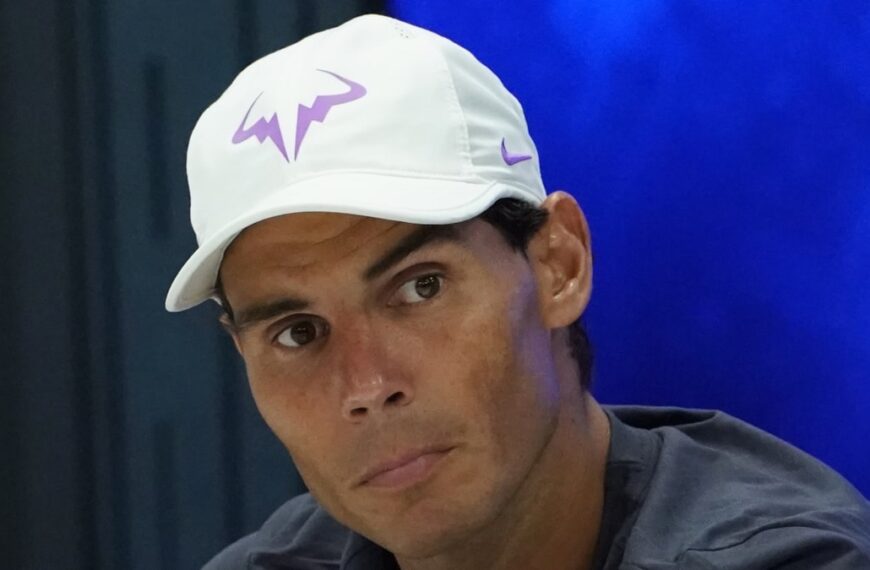 Tennis player Rafael Nadal