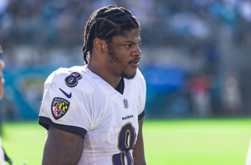 Baltimore Ravens' Lamar Jackson