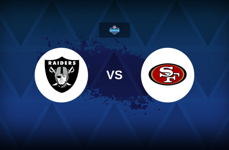 San Francisco 49ers vs Las Vegas Raiders – Odds, Previews, Predictions and Betting Offers