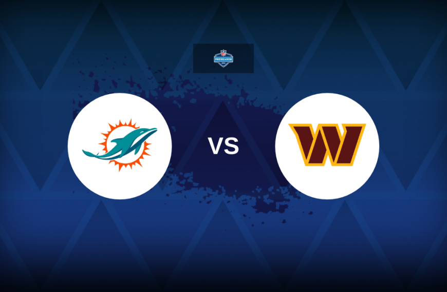 Washington Commanders vs Miami Dolphins – Odds, Picks, Prediction and NFL Betting Promos