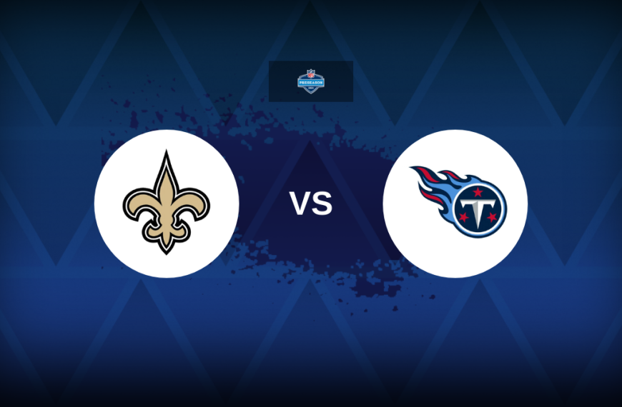 Tennessee Titans vs New Orleans Saints – Odds, Picks, Prediction and NFL Betting Promos