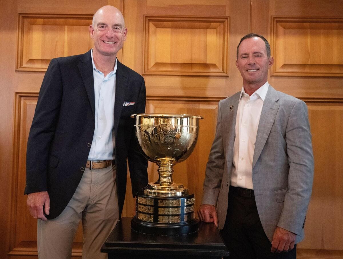 Jim Furyk and Mike Weir