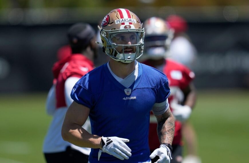 San Francisco 49ers' Ricky Pearsall