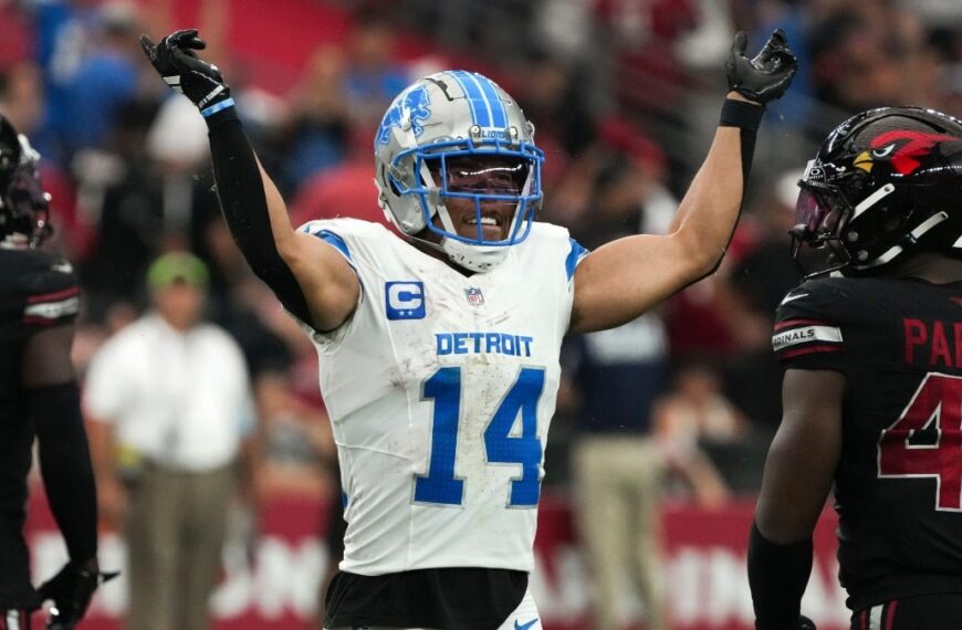 Detroit Lions' Amon-Ra St. Brown