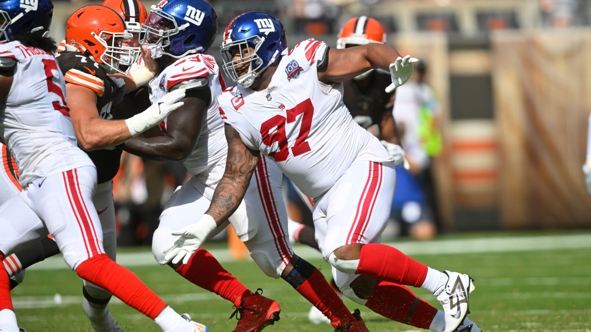 Dexter Lawrence of the New York Giants