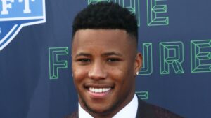 NFL player Saquon Barkley