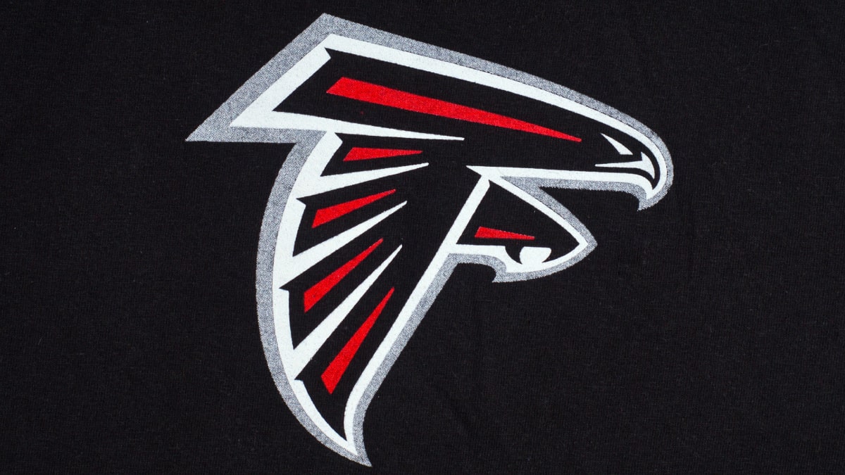 The logo and badge of NFL team the Atlanta Falcons