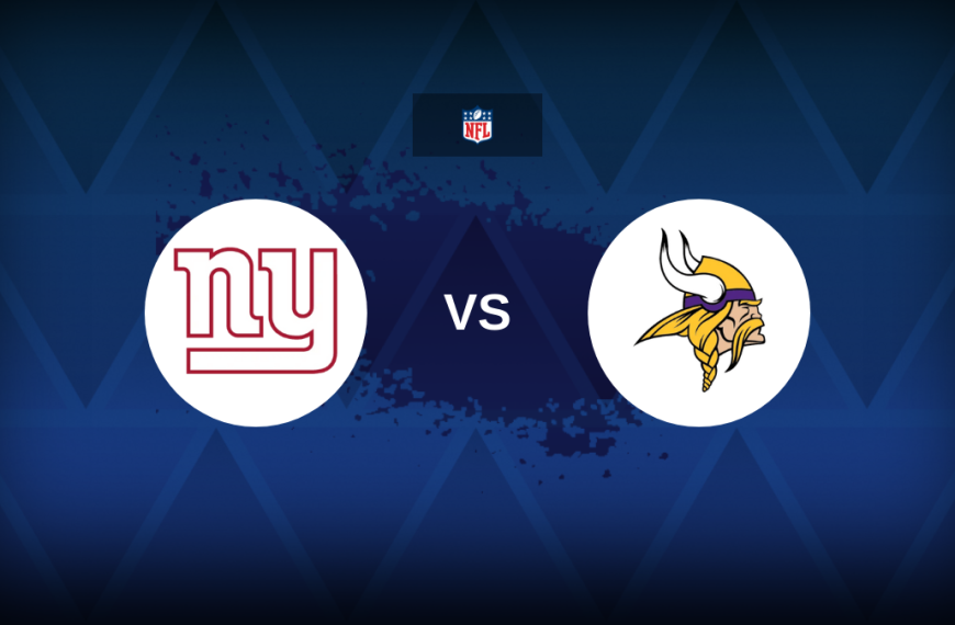 Minnesota Vikings @ New York Giants – Odds, Preview, Predictions, NFL Game Week 1