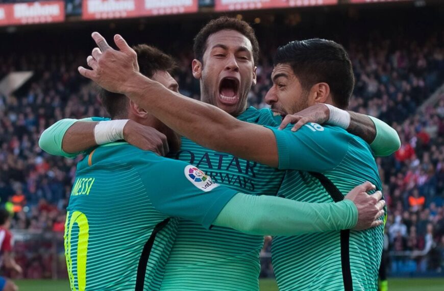 Messi, Neymar and Suarez