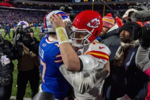 Patrick Mahomes and Josh Allen