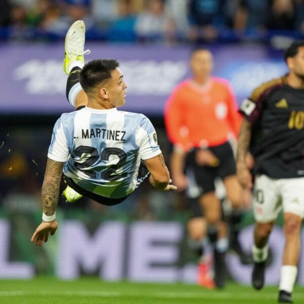 Lautaro Martinez moves level with Diego Maradona