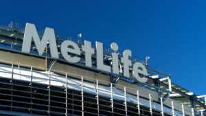 The MetLife Stadium home of NFL team the New York Giants