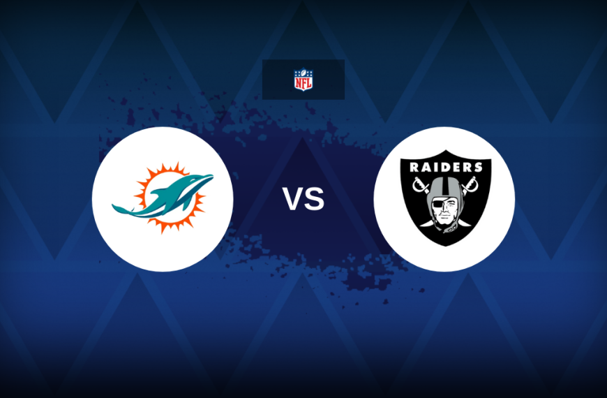 NFL: Miami Dolphins v Las Vegas Raiders – Preview, predictions, picks, offers and odds