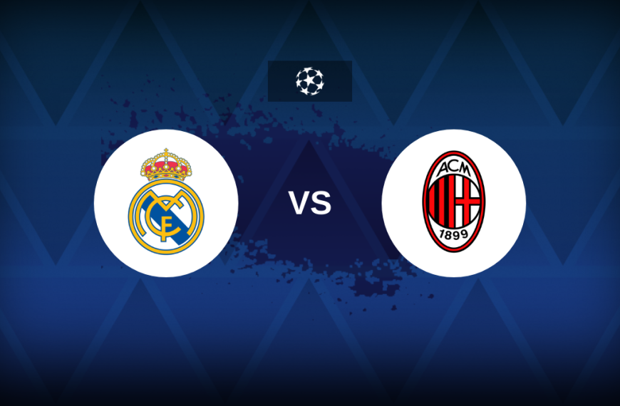 Champions League: Real Madrid Vs AC Milan - Preview, Prediction, Picks ...