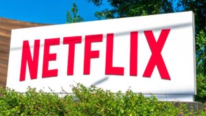 Netflix logo and sign