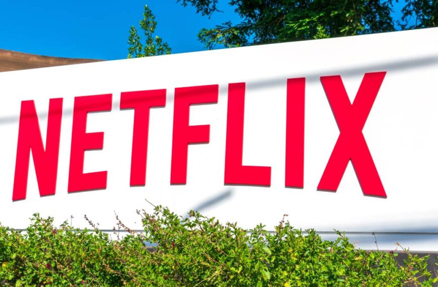 Netflix logo and sign