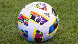 The MLS football of Major League Soccer