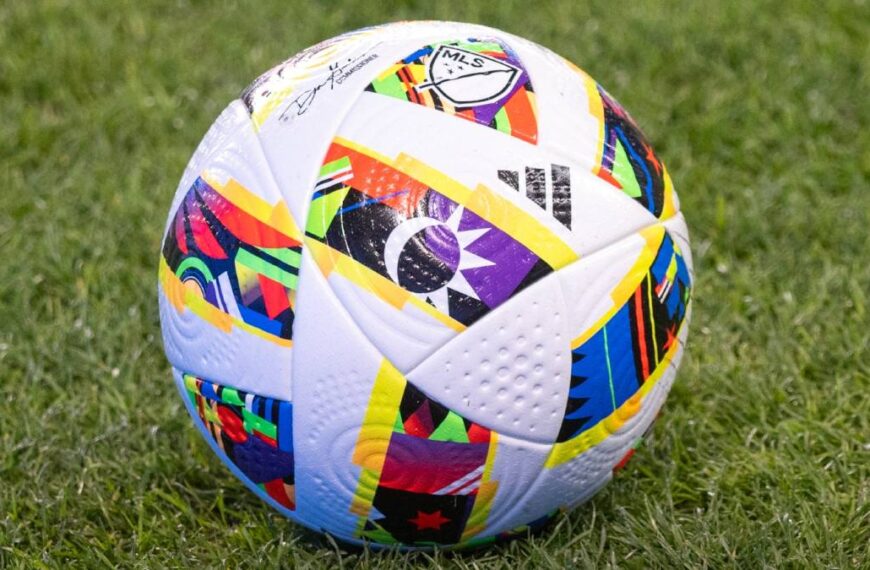 The MLS football of Major League Soccer