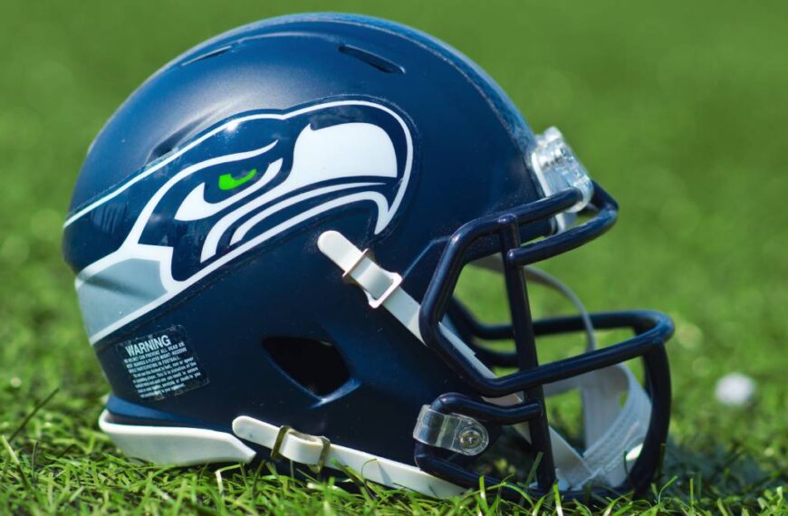 Seattle Seahawks American football NFL helmet