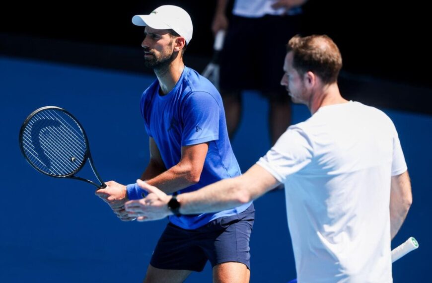 Novak Djokovic and Andy Murray