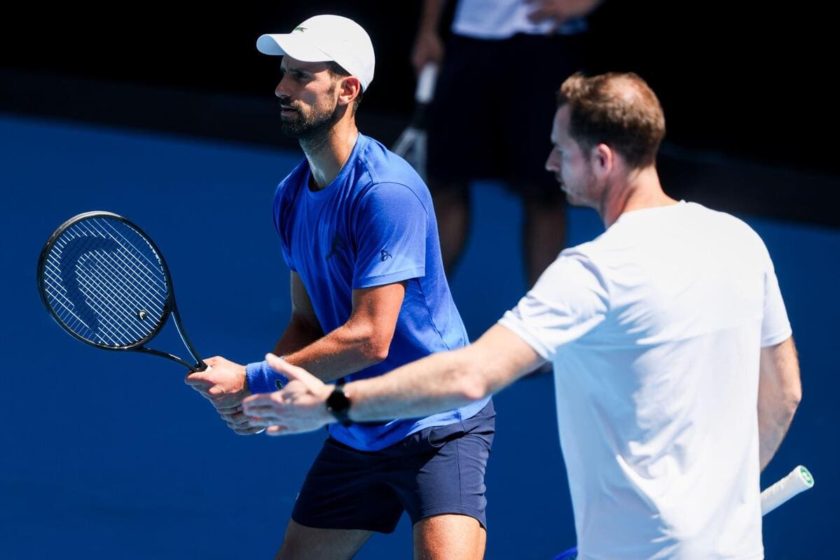 Novak Djokovic and Andy Murray