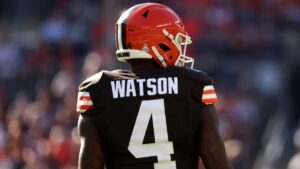 Deshaun Watson of the Cleveland Browns