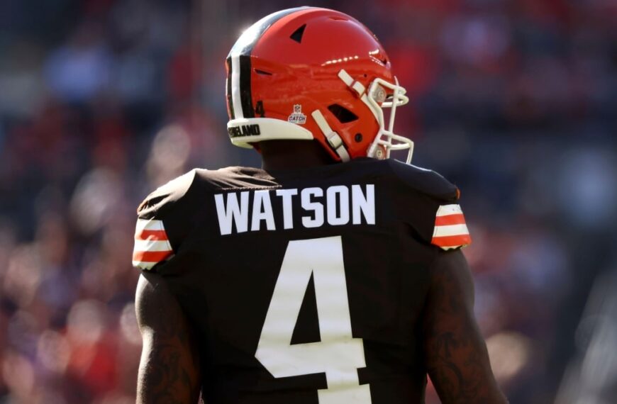 Deshaun Watson of the Cleveland Browns