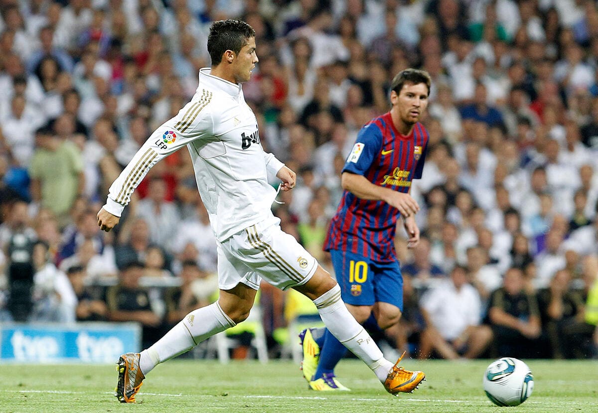 Cristiano Ronaldo and Lionel Messi