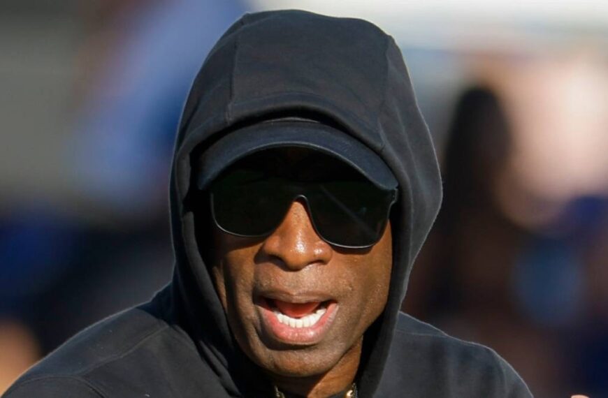 Colorado Buffaloes head coach Deion Sanders