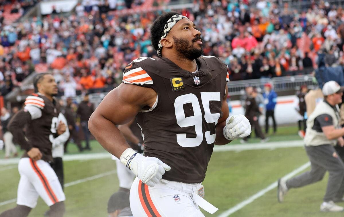 NFL: 2023 Defensive Player Of The Year Myles Garrett Requests Trade