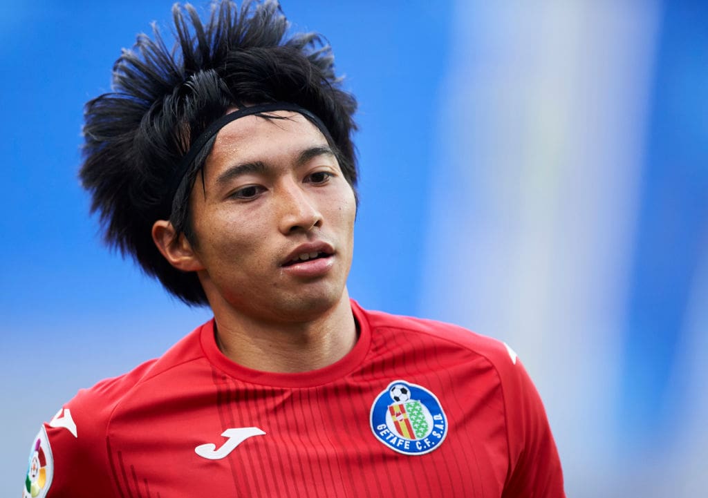 Gaku Shibasaki of Getafe