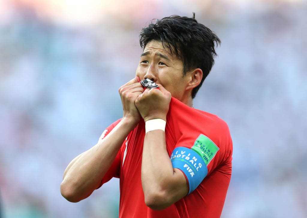 Heung Min Son South Korea Germany World Cup