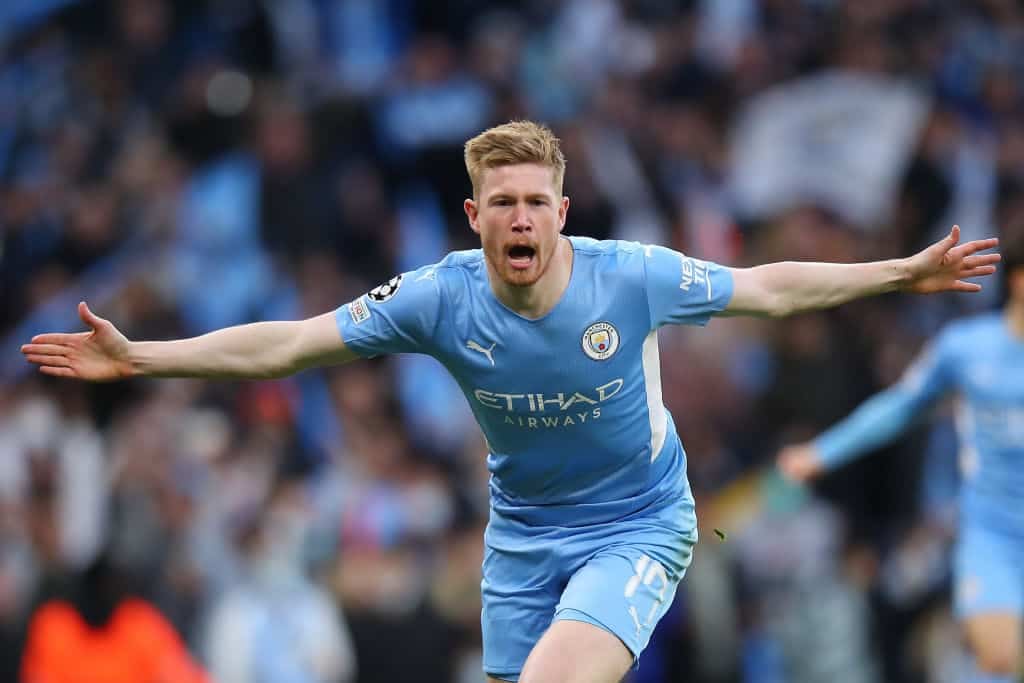 Kevin De Bruyne has been FWA Player of the Year two years running