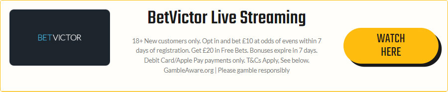 BetVictor Live Streaming