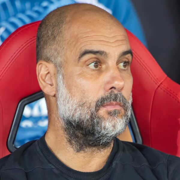 Manchester City football manager Pep Guardiola