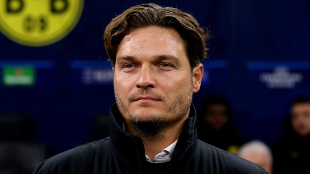 Borussia Dortmund football manager Edin Terzic