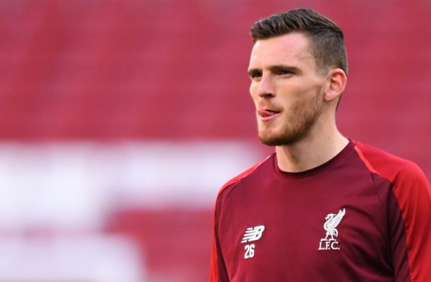 Andy Robertson of Liverpool