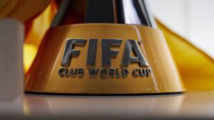 Fifa Club World Cup 2025 football trophy