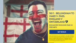 SkyBet England v Switzerland Offer