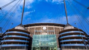 Manchester City Football Club's Etihad Stadium