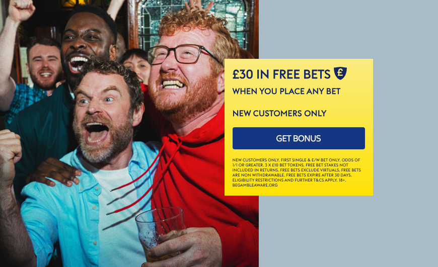 Sky Bet New Customer Offer – Get £30 in Free Bets when you place any bet, Leicester vs Tottenham Betting