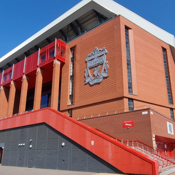 Liverpool Football Club's Anfield home stadium