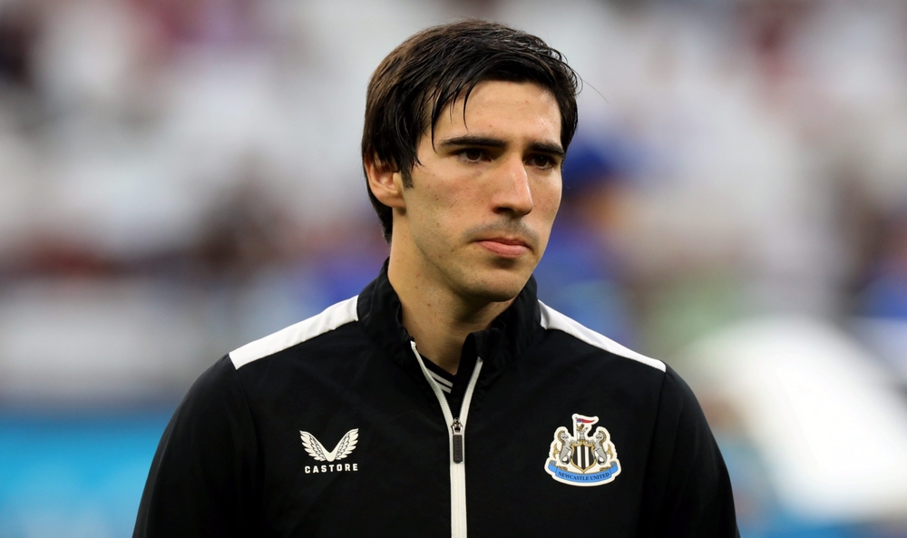 Sandro Tonali could return for Newcastle within two weeks