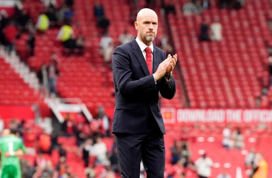 Manchestger United's Erik ten Hag