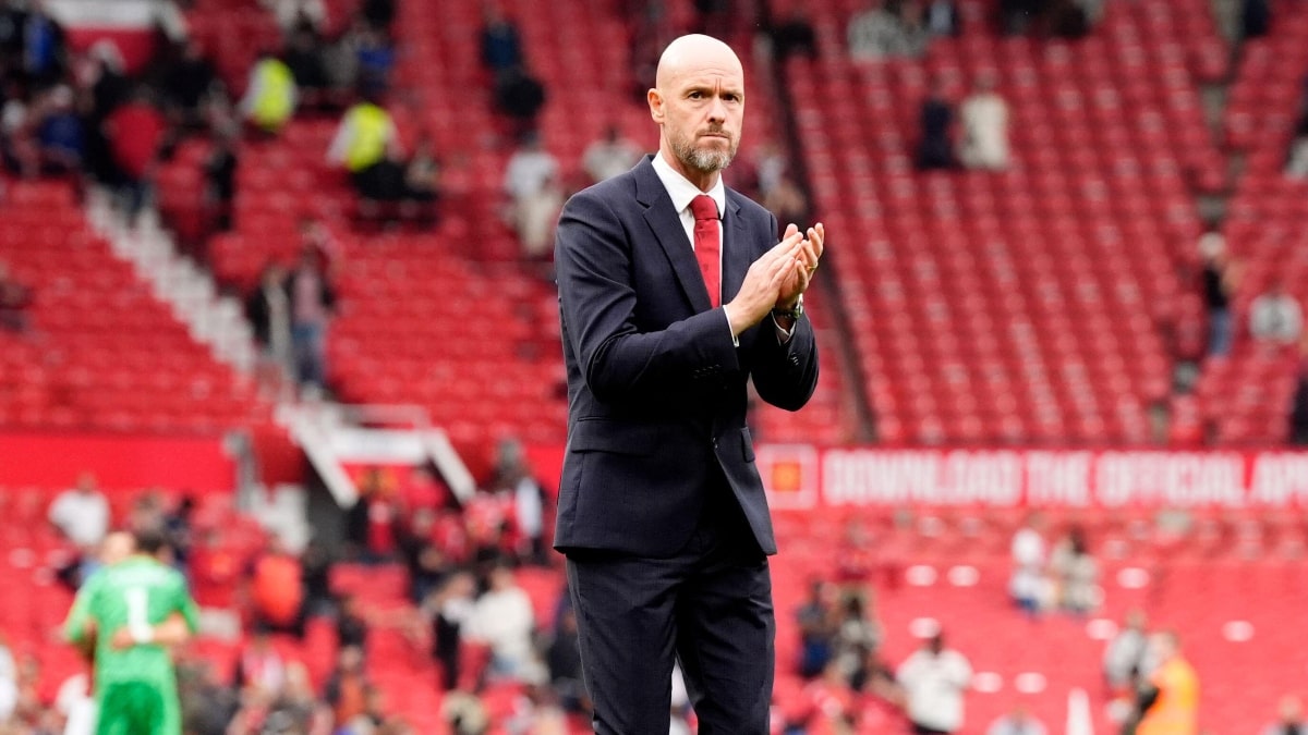 Manchestger United's Erik ten Hag